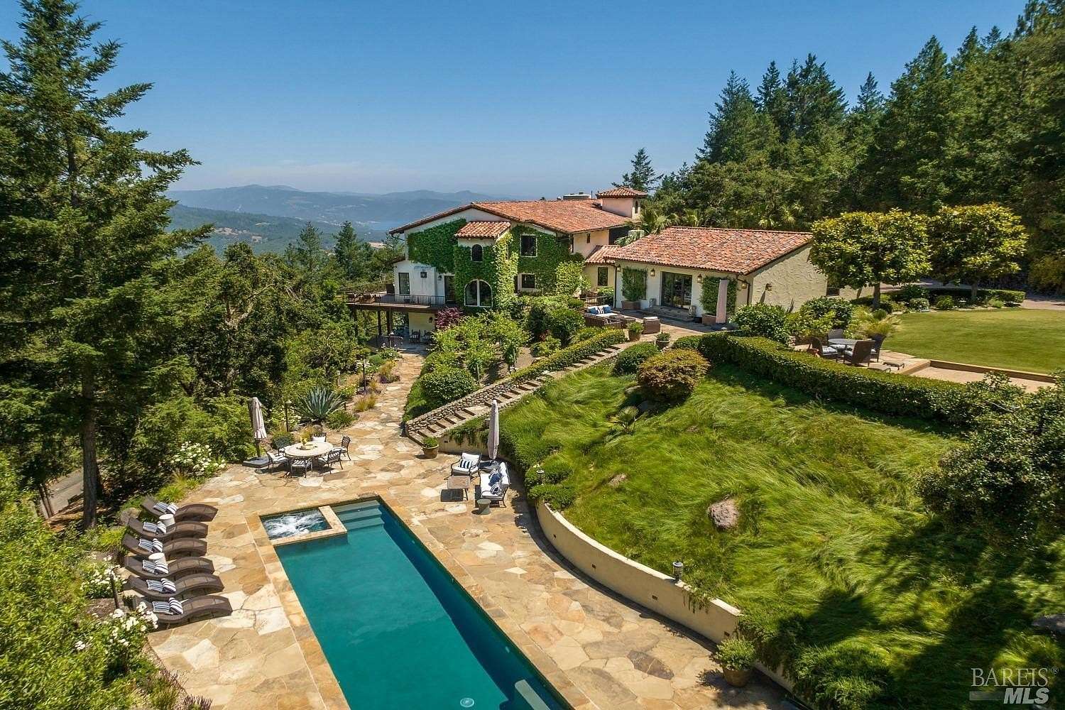 2.57 Acres of Land with Home for Sale in Angwin, California