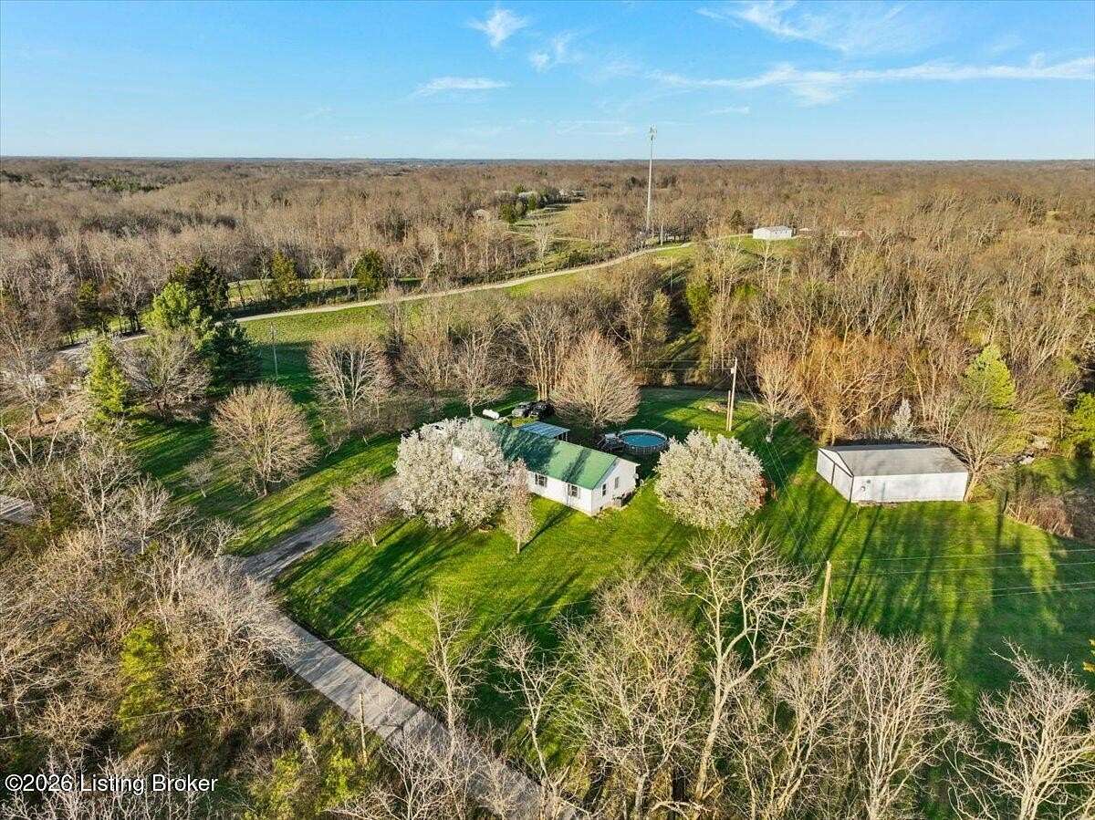 14.1 Acres of Land with Home for Sale in Lawrenceburg, Kentucky