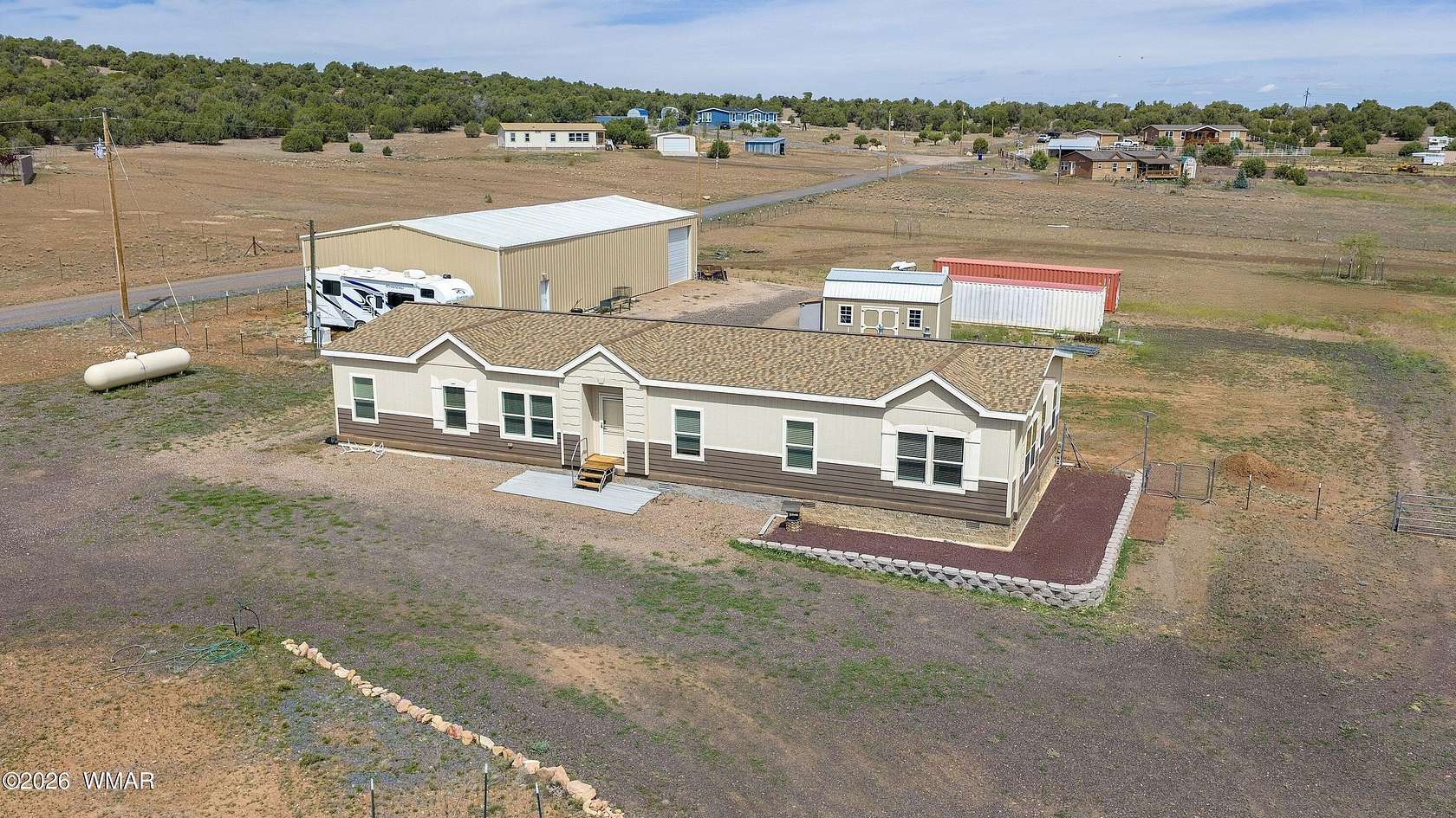 4 Acres of Land with Home for Sale in Show Low, Arizona