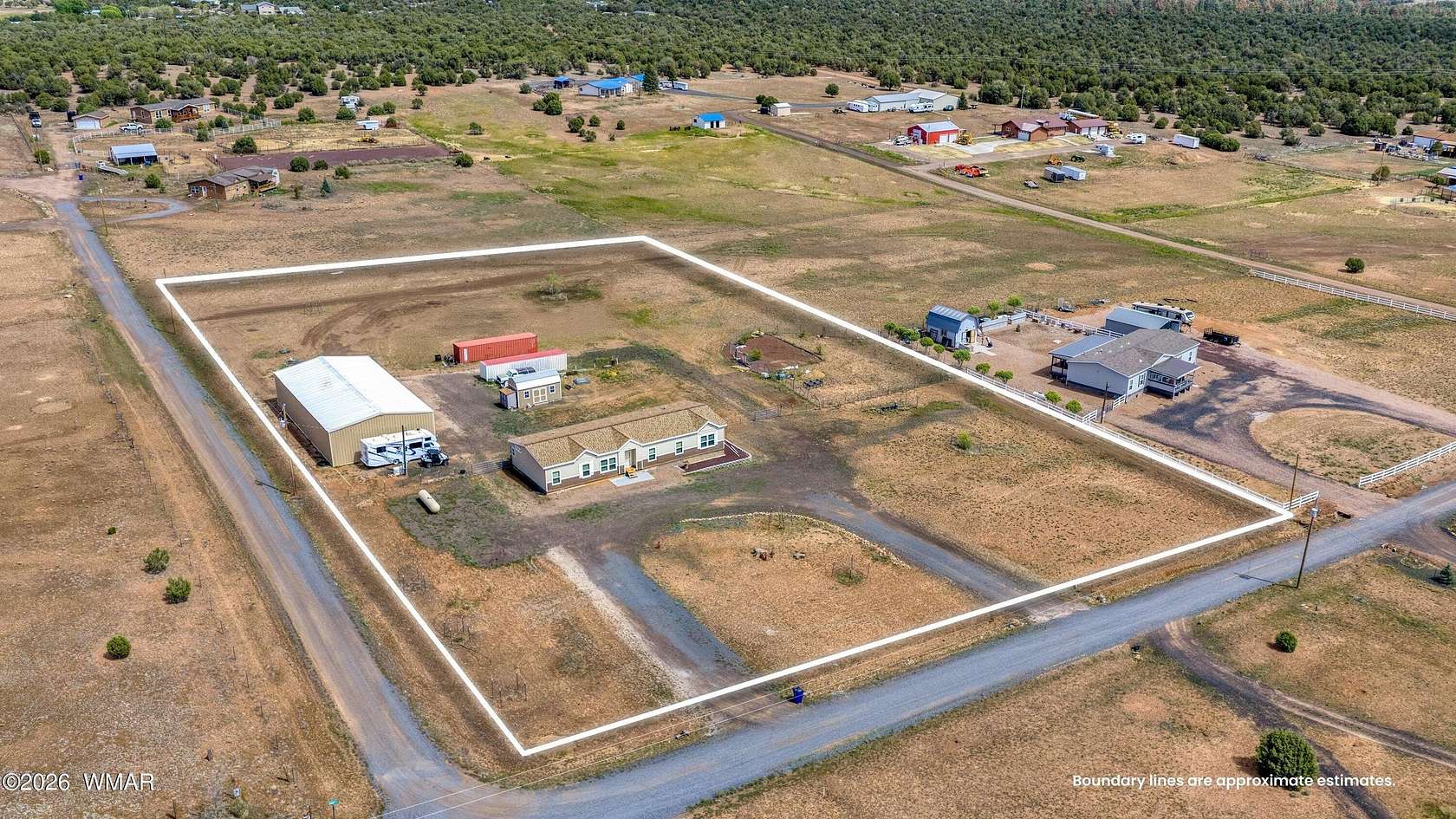 4 Acres of Land with Home for Sale in Show Low, Arizona