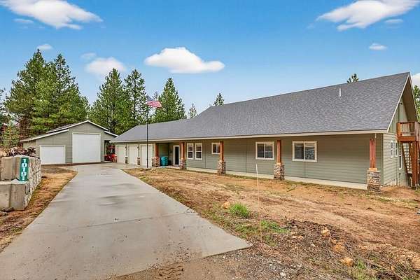 2.5 Acres of Land with Home for Sale in Cascade, Idaho