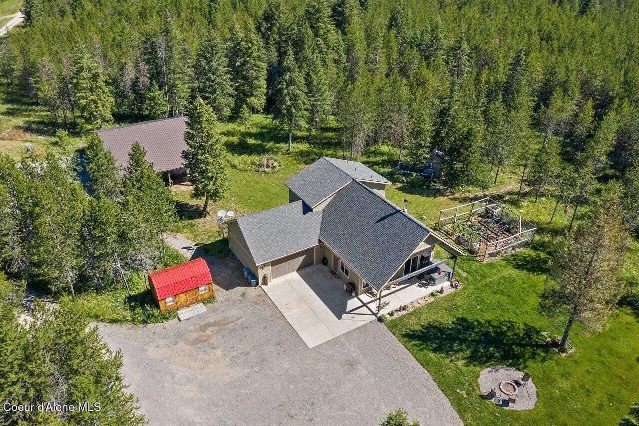 10 Acres of Land with Home for Sale in Athol, Idaho