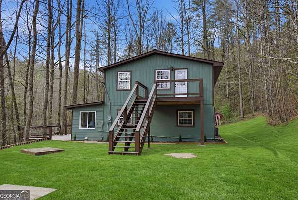 1.5 Acres of Land with Home for Sale in Ellijay, Georgia
