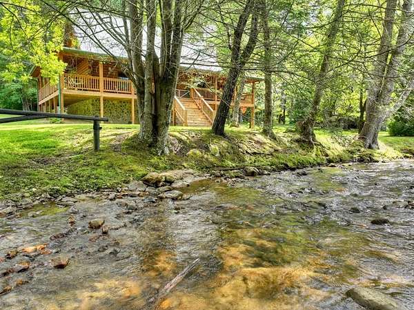 8 Acres of Land with Home for Sale in Ellijay, Georgia