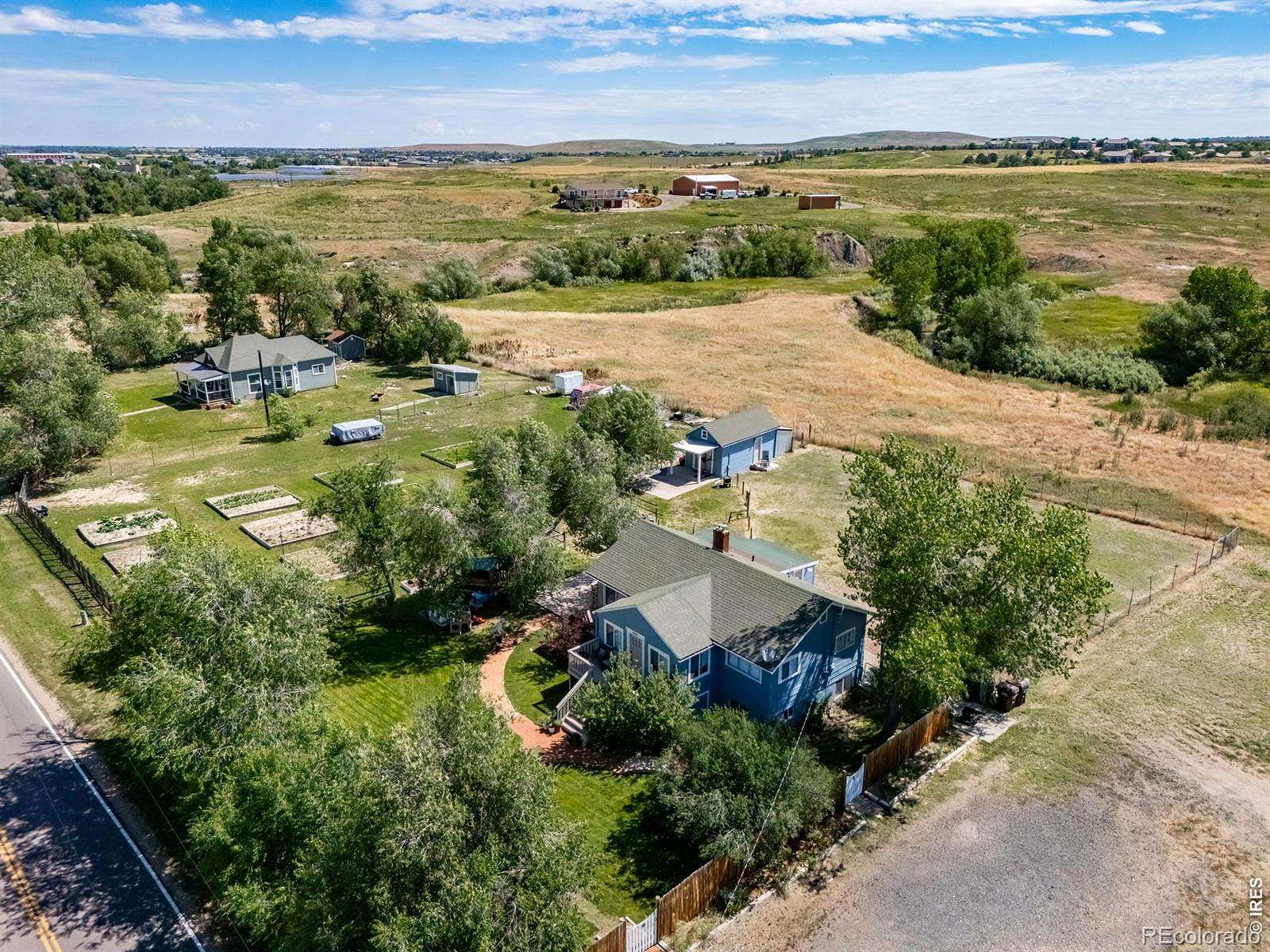 9 Acres of Land with Home for Sale in Lafayette, Colorado
