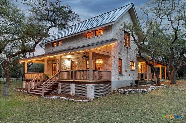 38 Acres of Land with Home for Sale in Canyon Lake, Texas