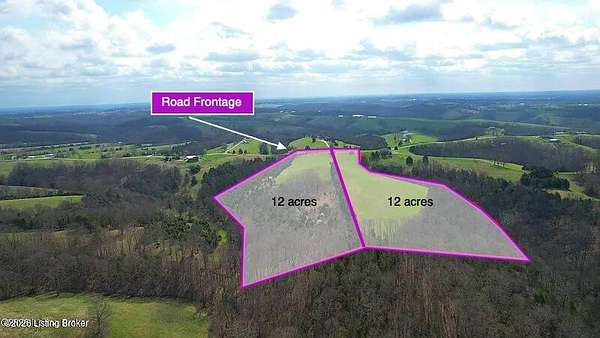 24.6 Acres of Land for Sale in Owenton, Kentucky