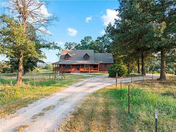 28.5 Acres of Land with Home for Sale in Harrison, Arkansas