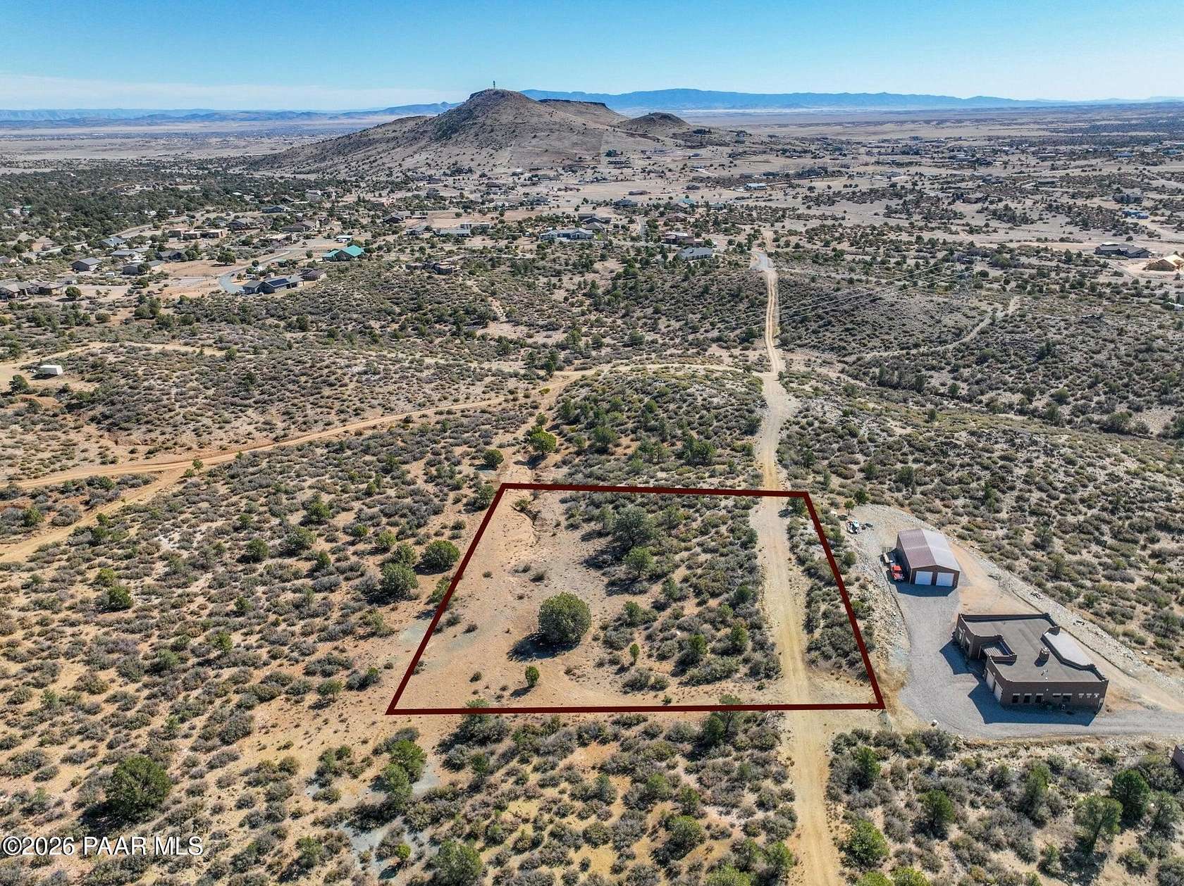 2 Acres of Land with Home for Sale in Prescott, Arizona