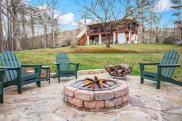 6.39 Acres of Land with Home for Sale in Blue Ridge, Georgia