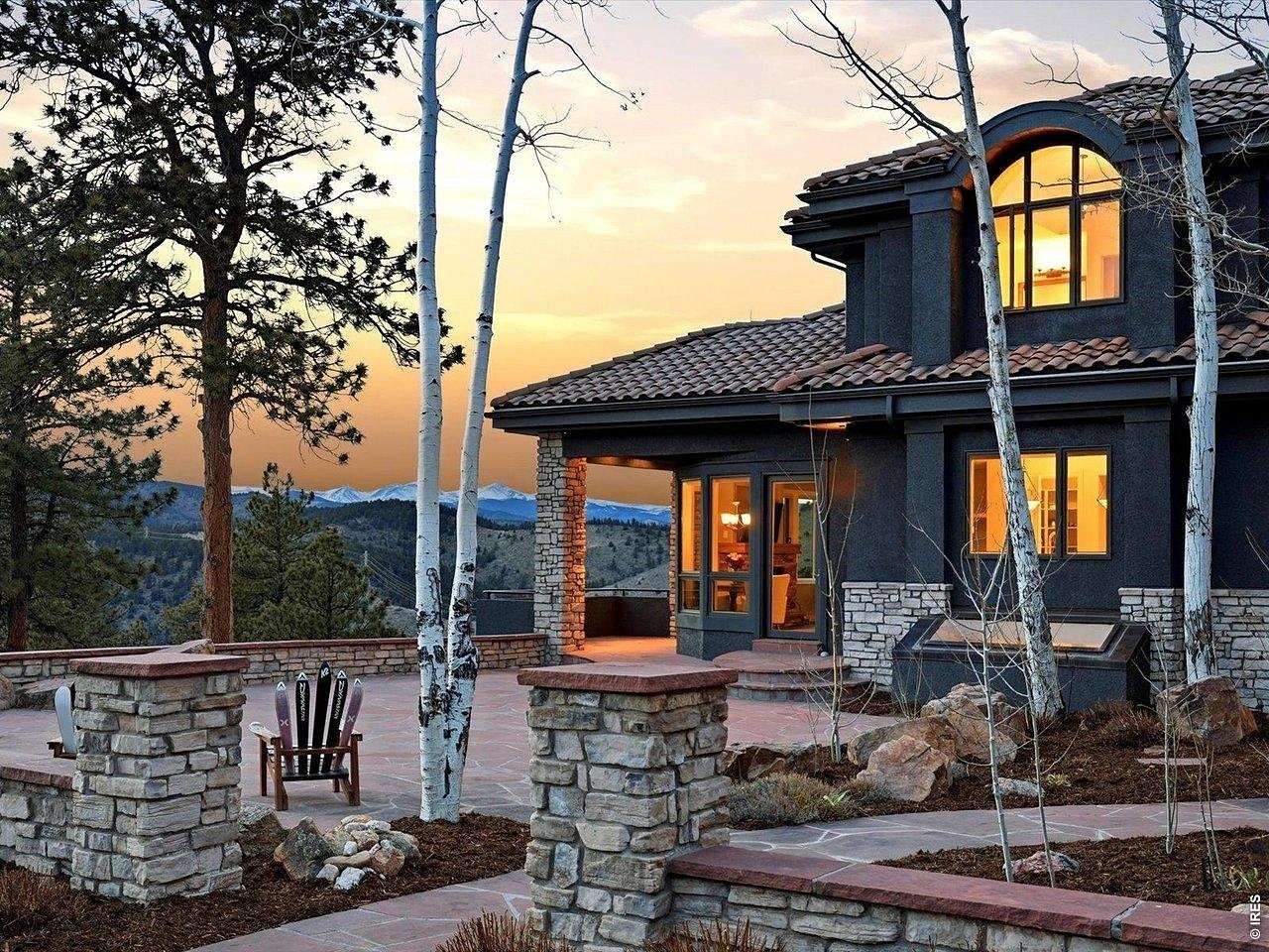 10 Acres of Land with Home for Sale in Evergreen, Colorado