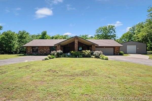 2.19 Acres of Land with Home for Sale in Langley, Oklahoma