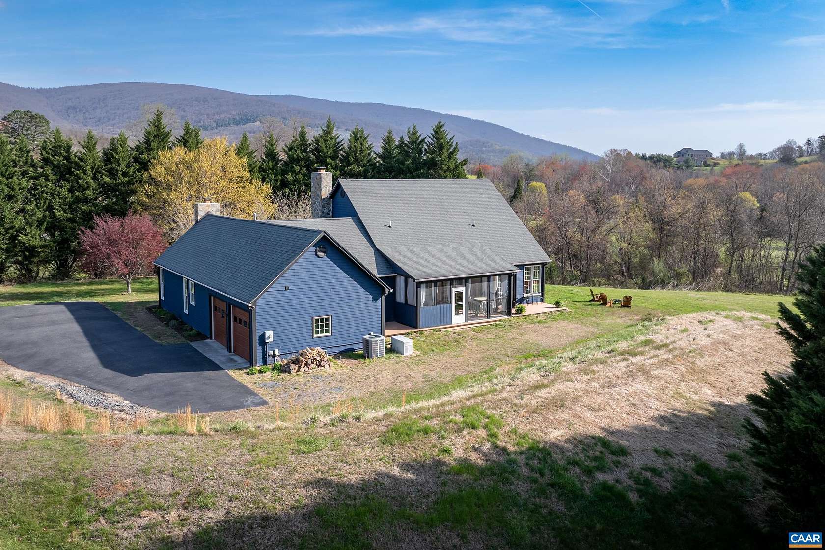 3.5 Acres of Land with Home for Sale in Afton, Virginia