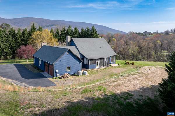 3.5 Acres of Land with Home for Sale in Afton, Virginia