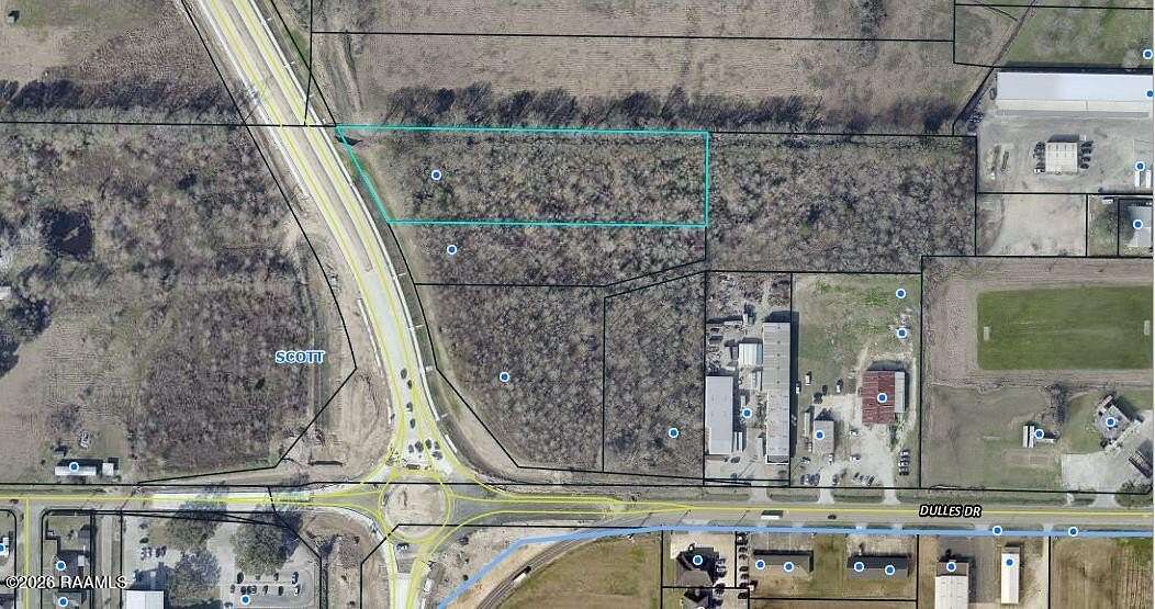 2.62 Acres of Commercial Land for Sale in Scott, Louisiana