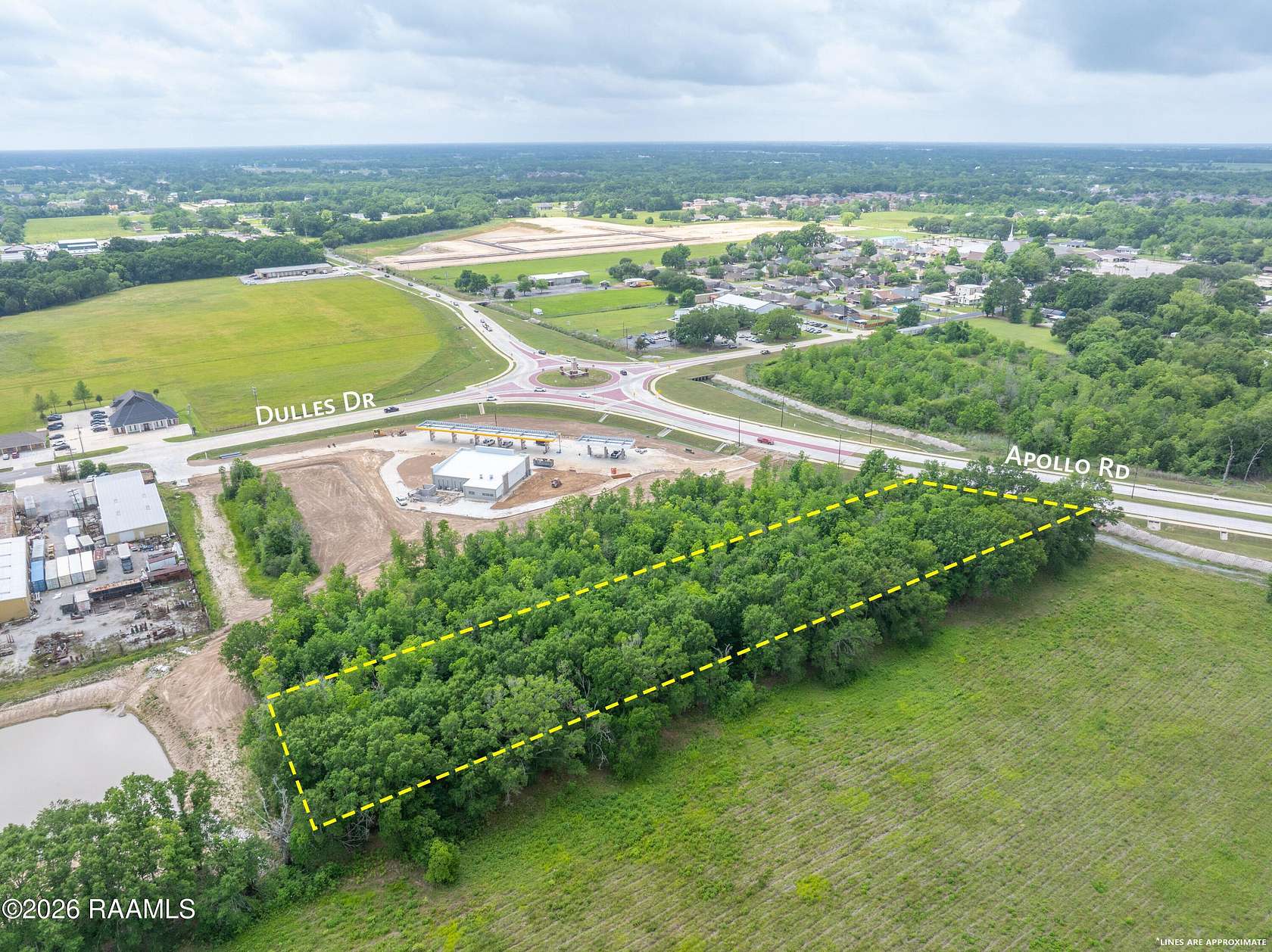 2.62 Acres of Commercial Land for Sale in Scott, Louisiana