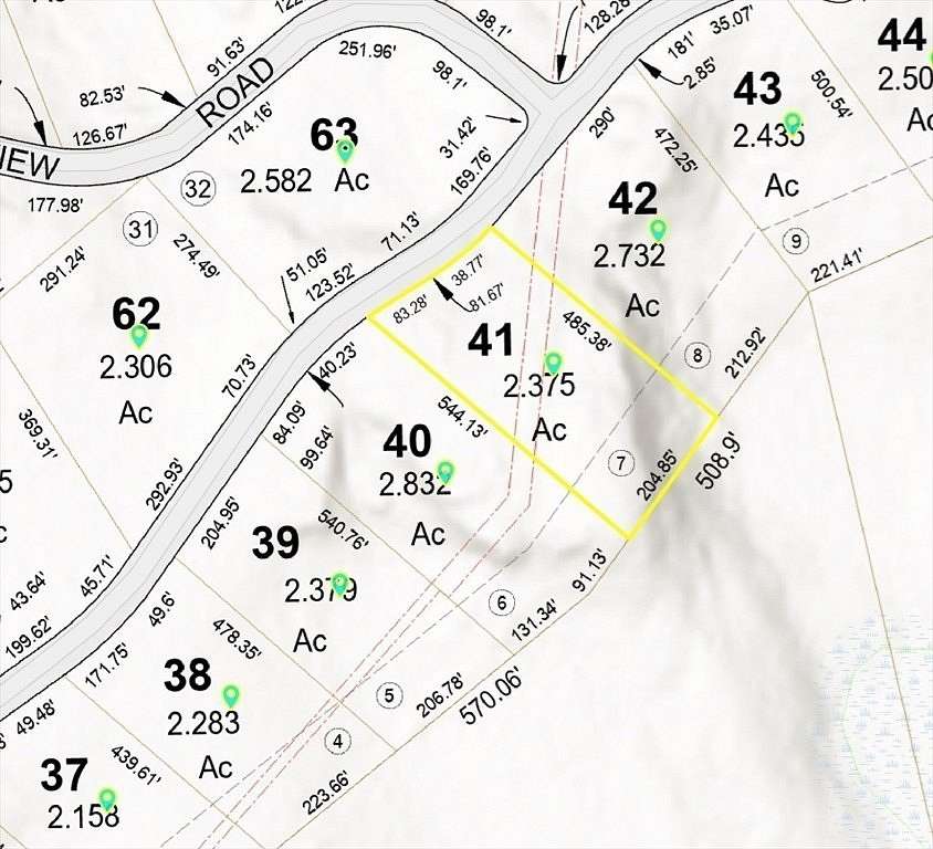 2.38 Acres of Residential Land for Sale in Becket, Massachusetts