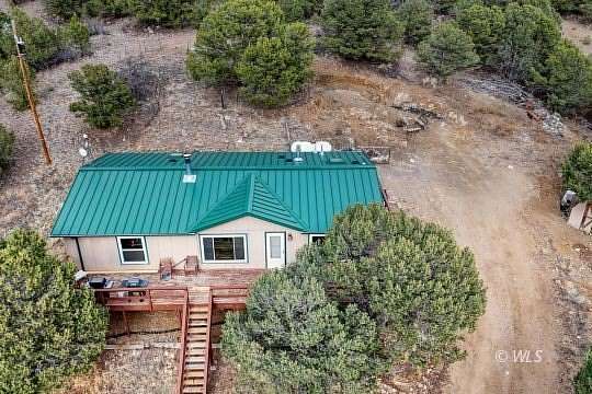 17.3 Acres of Recreational Land with Home for Sale in Silver Cliff, Colorado