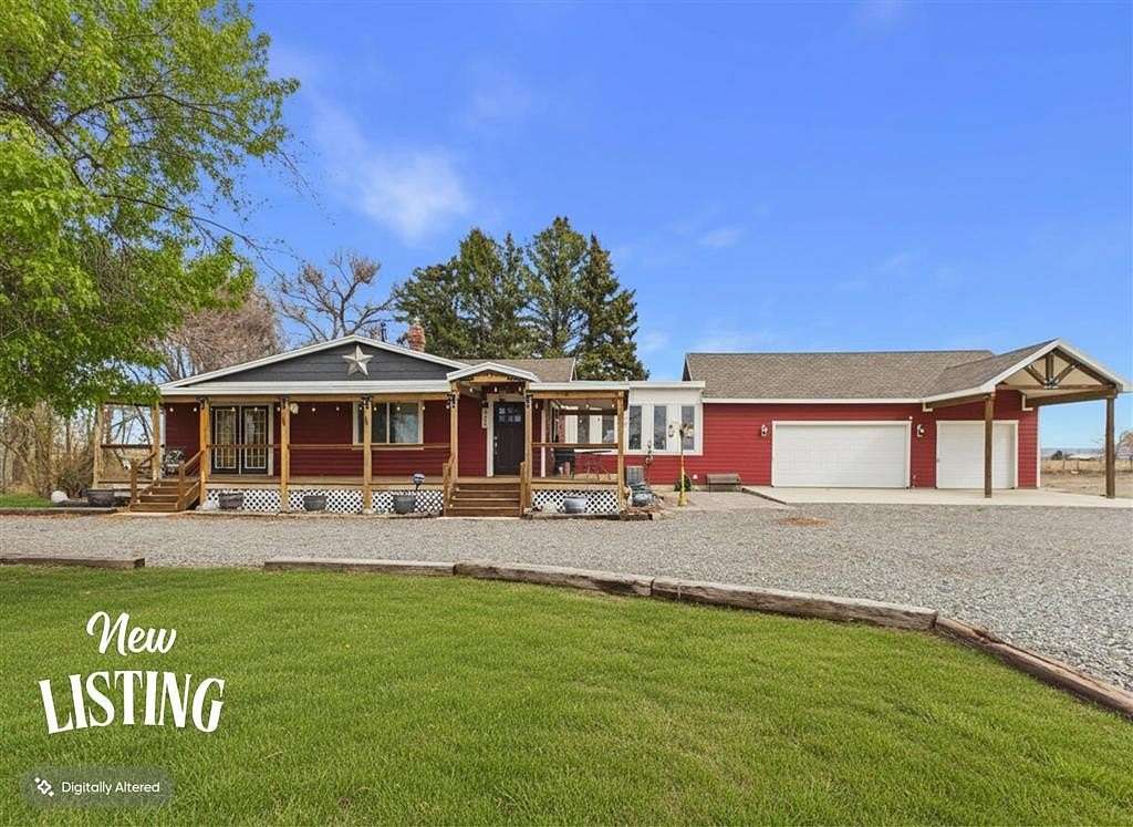 11.6 Acres of Land with Home for Sale in Powell, Wyoming