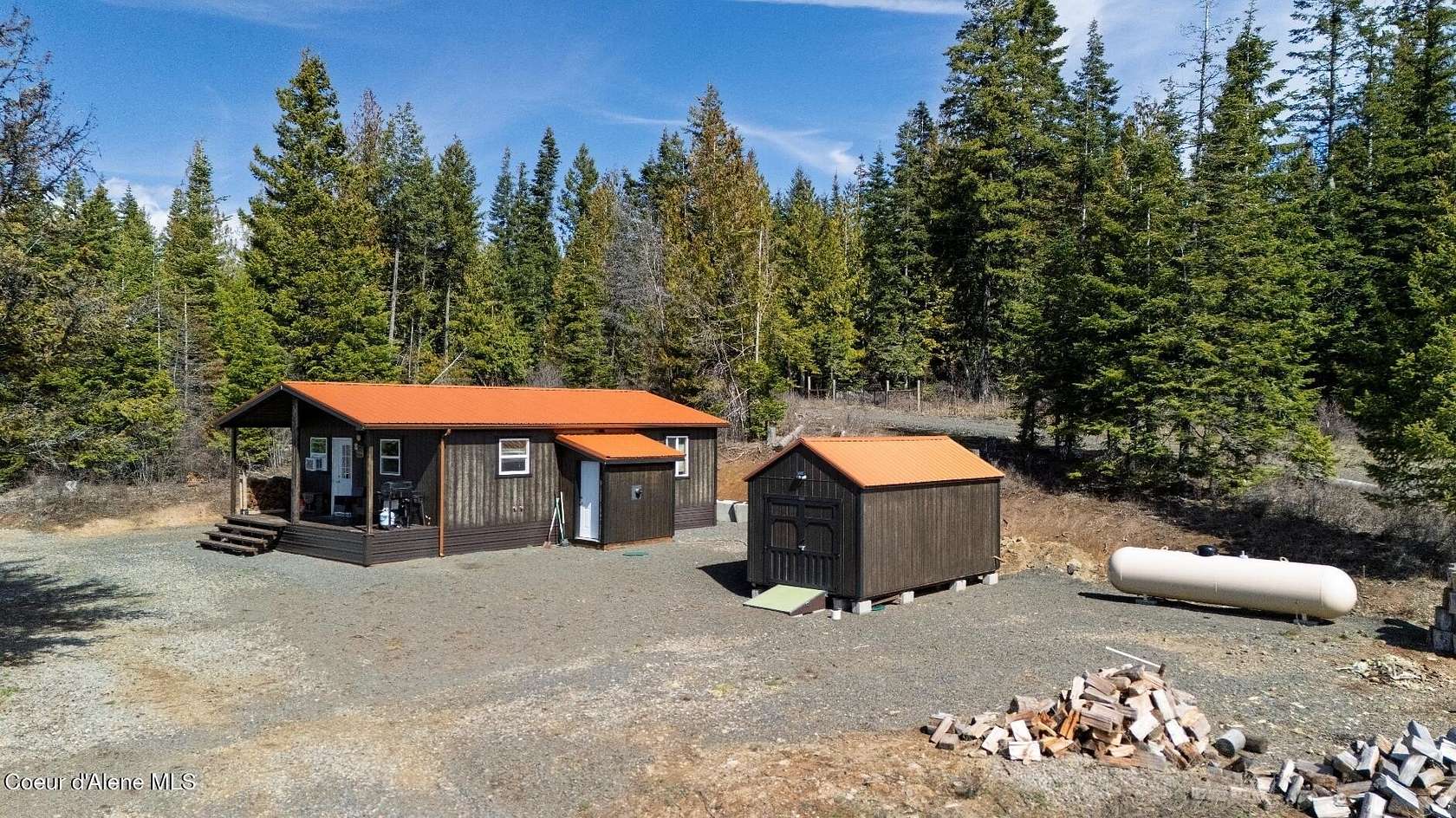 10 Acres of Land with Home for Sale in Calder, Idaho