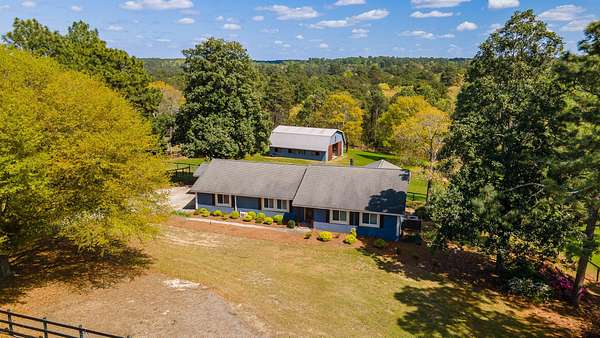 3.8 Acres of Land with Home for Sale in Aiken, South Carolina