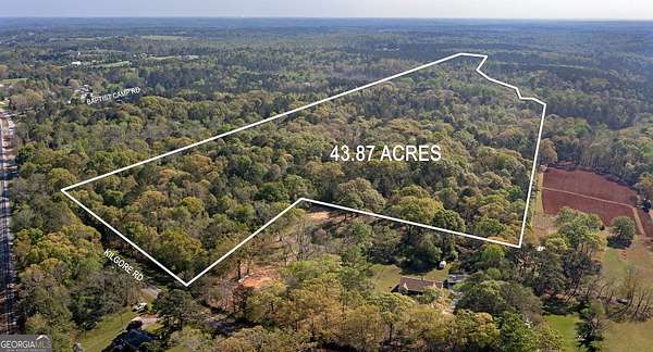 43.9 Acres of Land for Sale in Griffin, Georgia