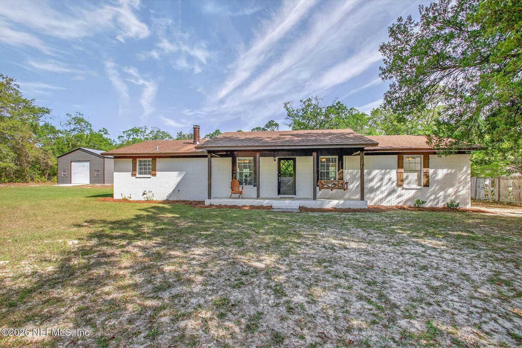 2 Acres of Land with Home for Sale in Glen St. Mary, Florida