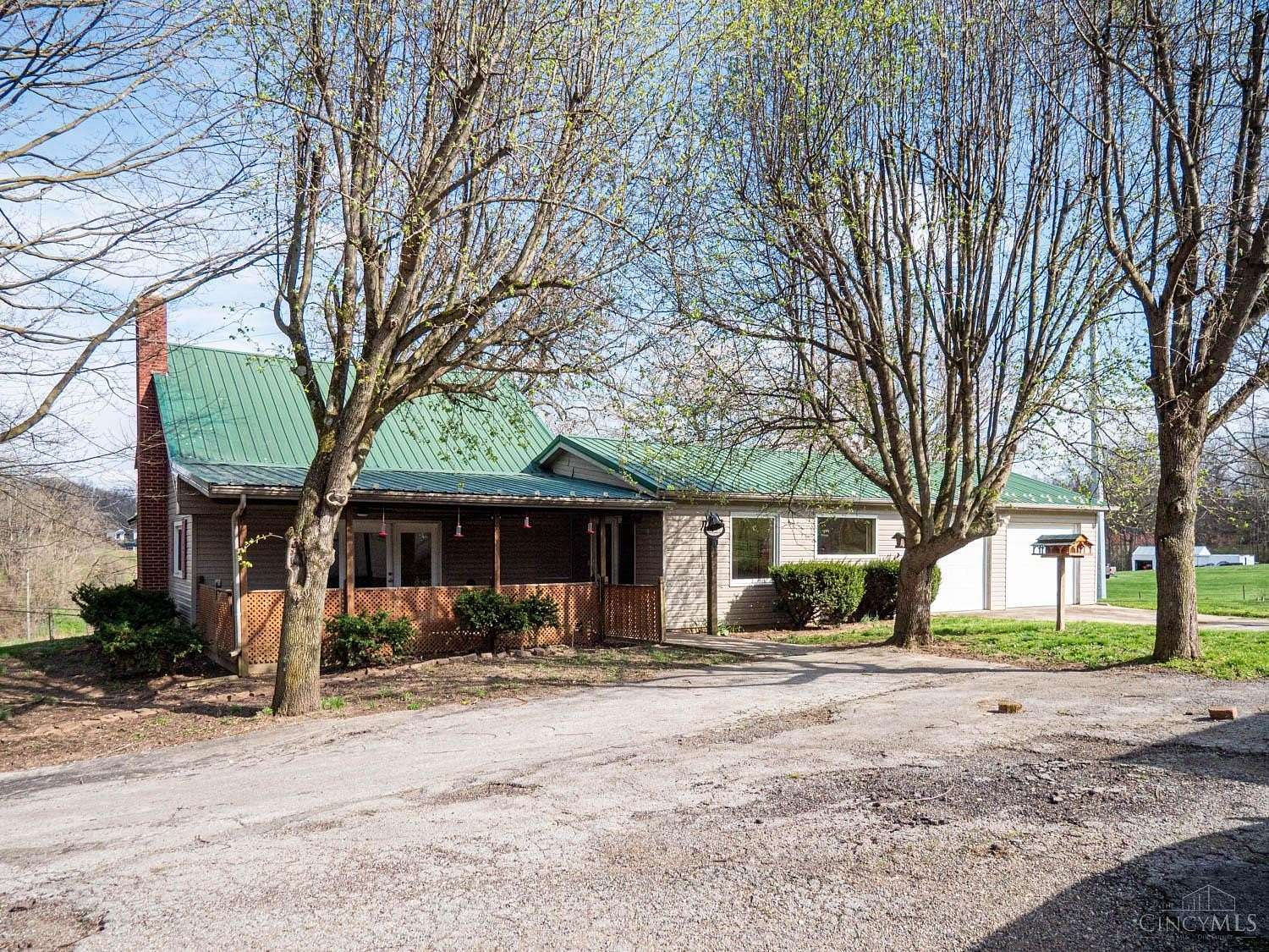 8.32 Acres of Land with Home for Sale in Hillsboro, Ohio