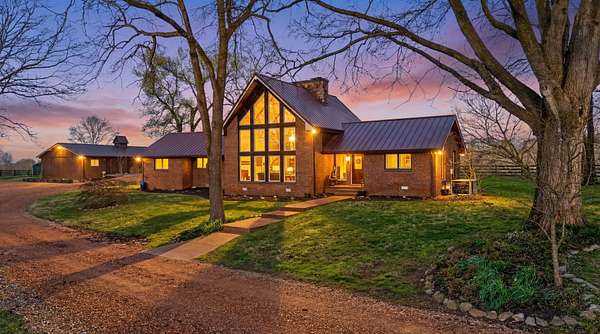 11 Acres of Recreational Land with Home for Sale in Ashland City, Tennessee