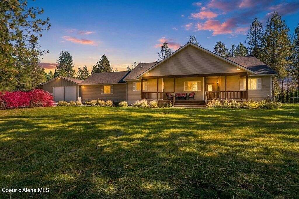 5 Acres of Land with Home for Sale in Athol, Idaho