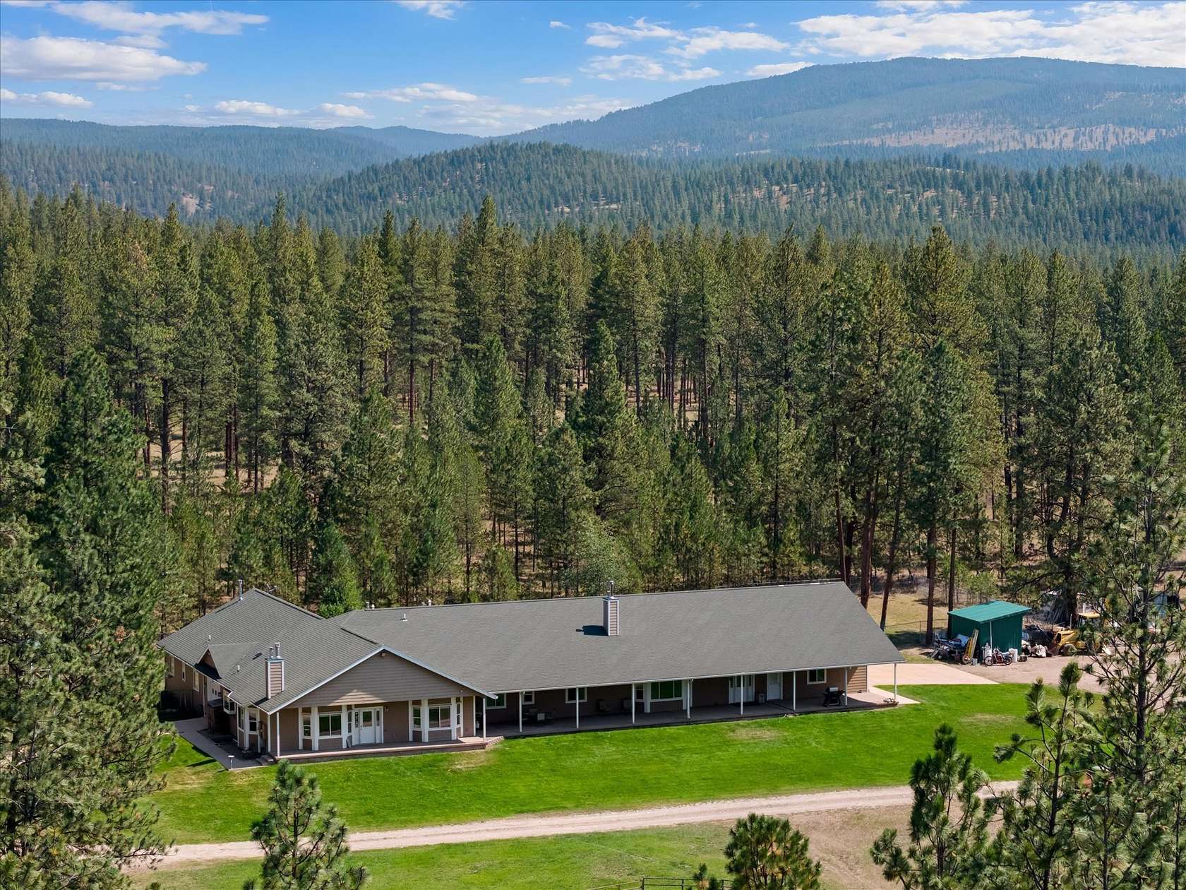30 Acres of Agricultural Land with Home for Sale in Bonner, Montana