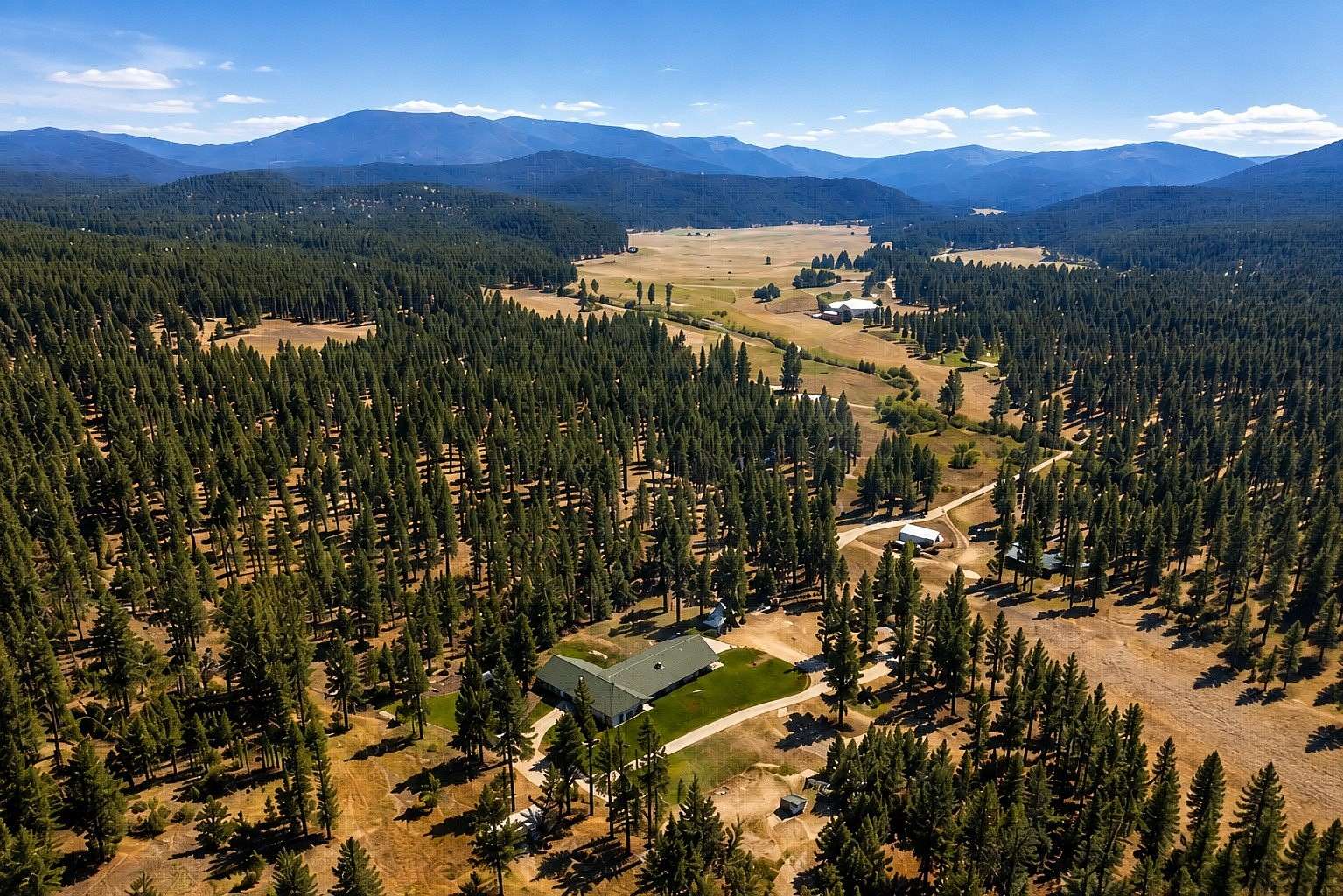 30 Acres of Land with Home for Sale in Bonner, Montana