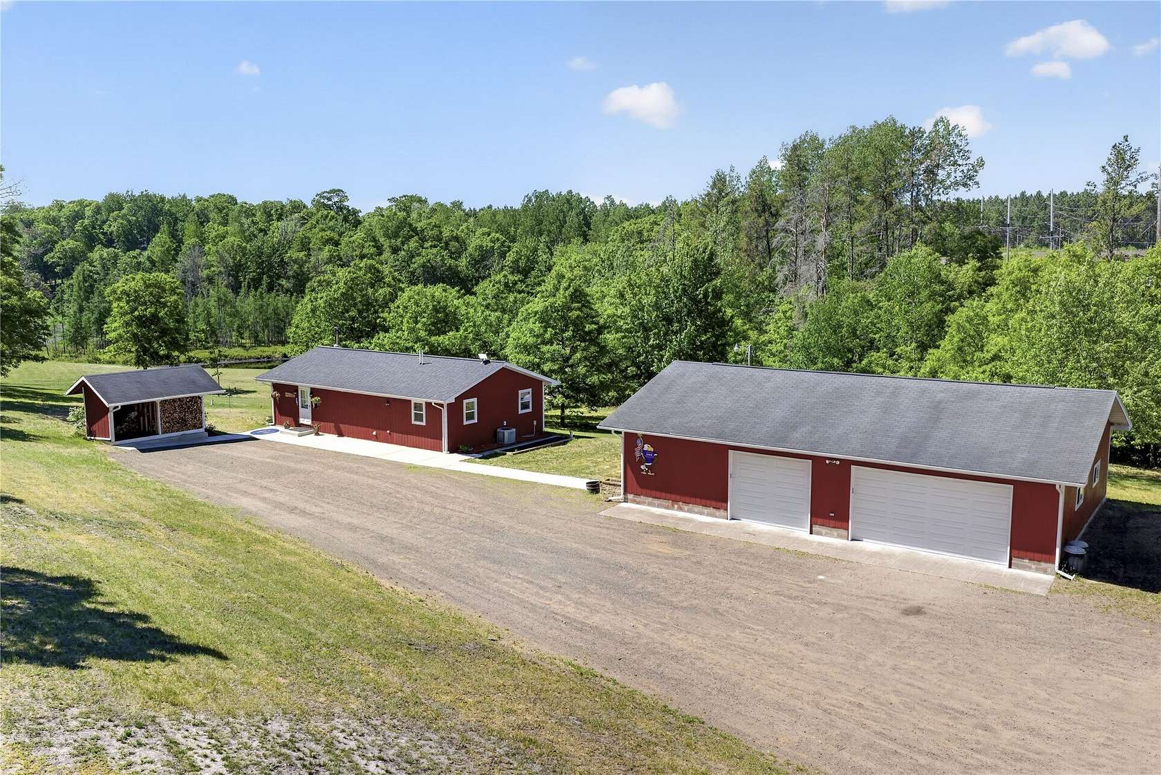 8 Acres of Land with Home for Sale in Gordon, Wisconsin