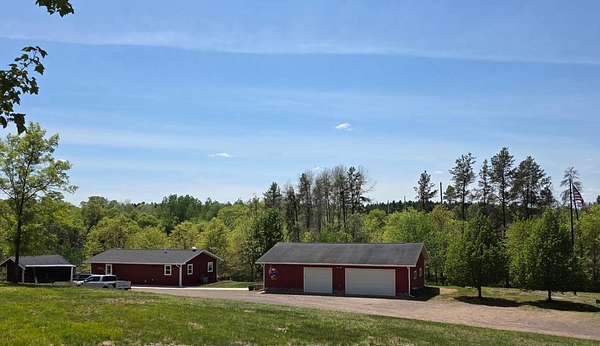 8 Acres of Land with Home for Sale in Gordon, Wisconsin