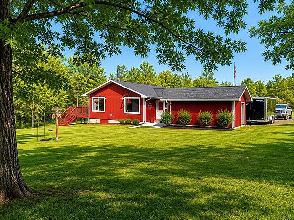 8 Acres of Land with Home for Sale in Gordon, Wisconsin