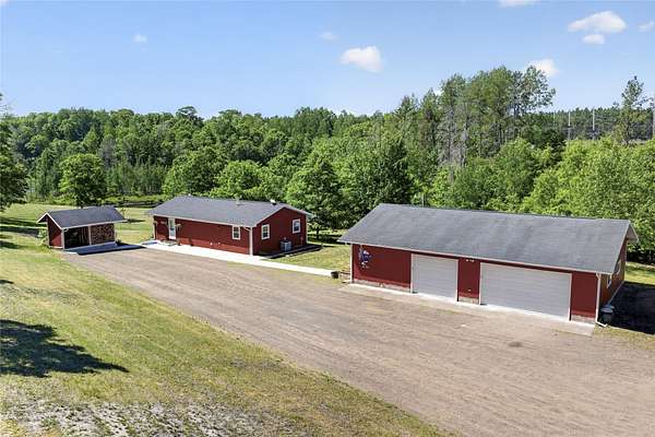 8 Acres of Land with Home for Sale in Gordon, Wisconsin