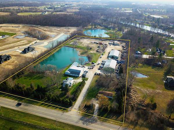 11 Acres of Land with Home for Sale in Leo, Indiana