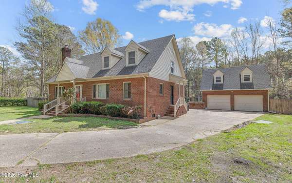 10 Acres of Land with Home for Sale in Shawboro, North Carolina