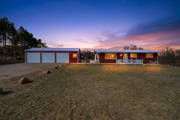 14.3 Acres of Recreational Land with Home for Sale in Westfield, Wisconsin