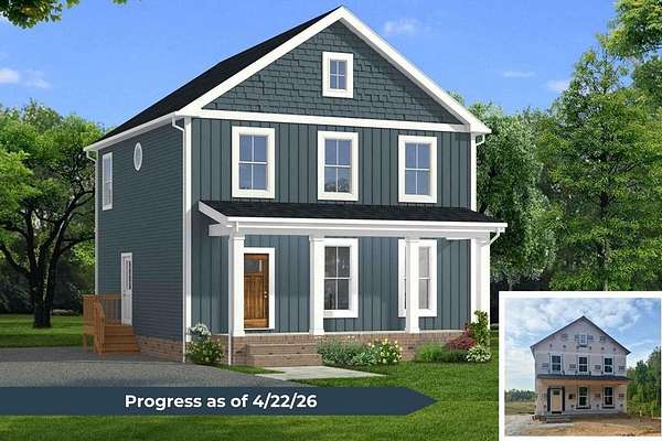 7 Acres of Land with Home for Sale in Crewe, Virginia