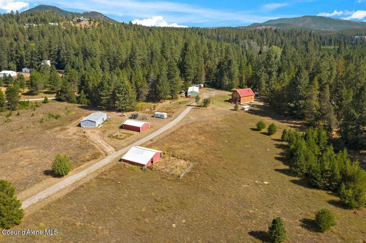 16.5 Acres of Land with Home for Sale in Athol, Idaho