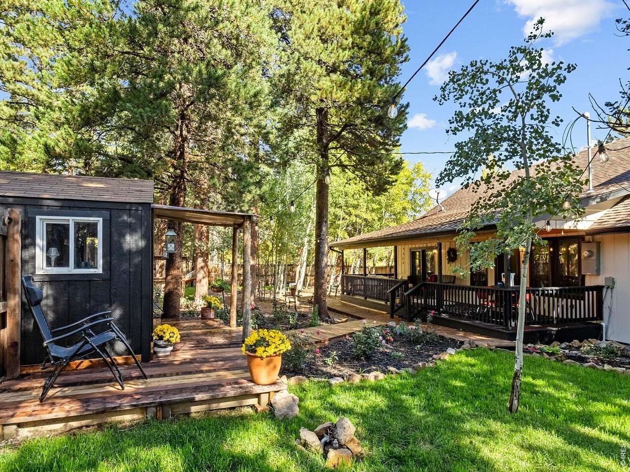 3.25 Acres of Land with Home for Sale in Allenspark, Colorado