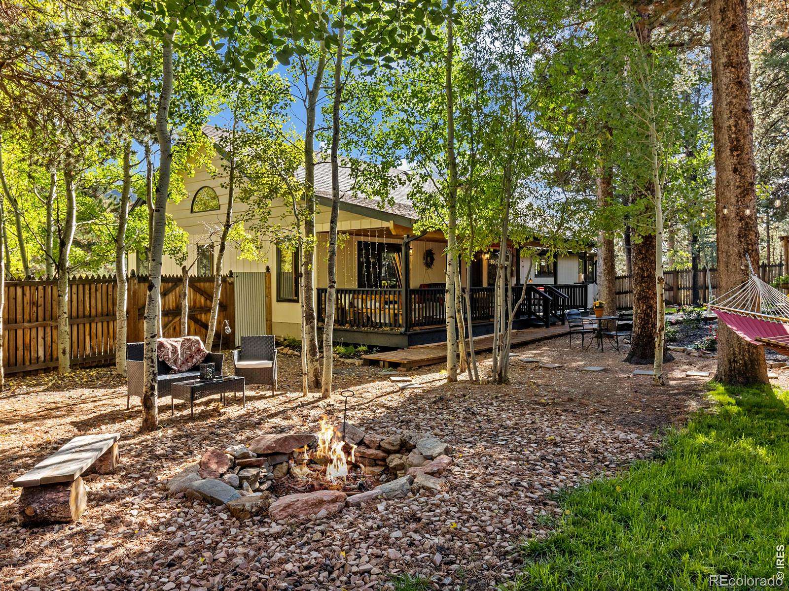 3.25 Acres of Land with Home for Sale in Allenspark, Colorado