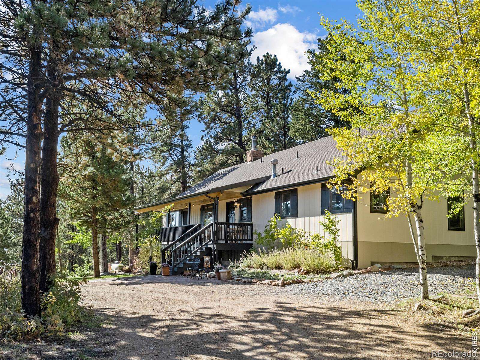 3.25 Acres of Land with Home for Sale in Allenspark, Colorado