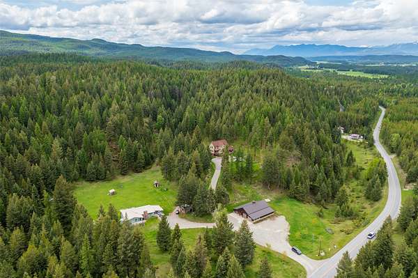 20 Acres of Land with Home for Sale in Whitefish, Montana