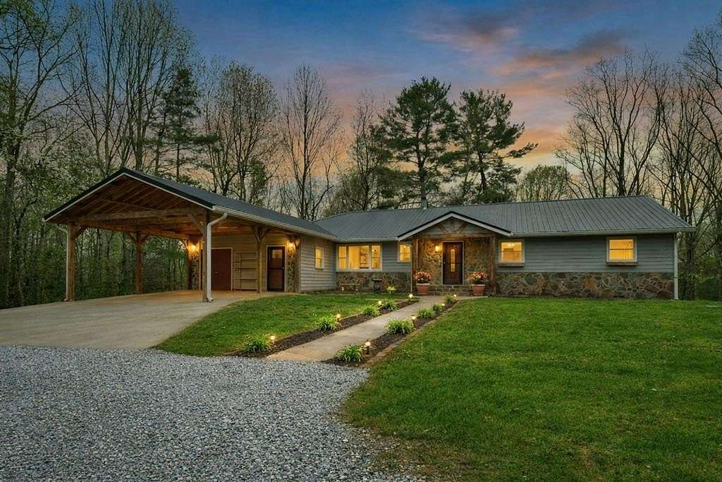 5.17 Acres of Land with Home for Sale in Ellijay, Georgia