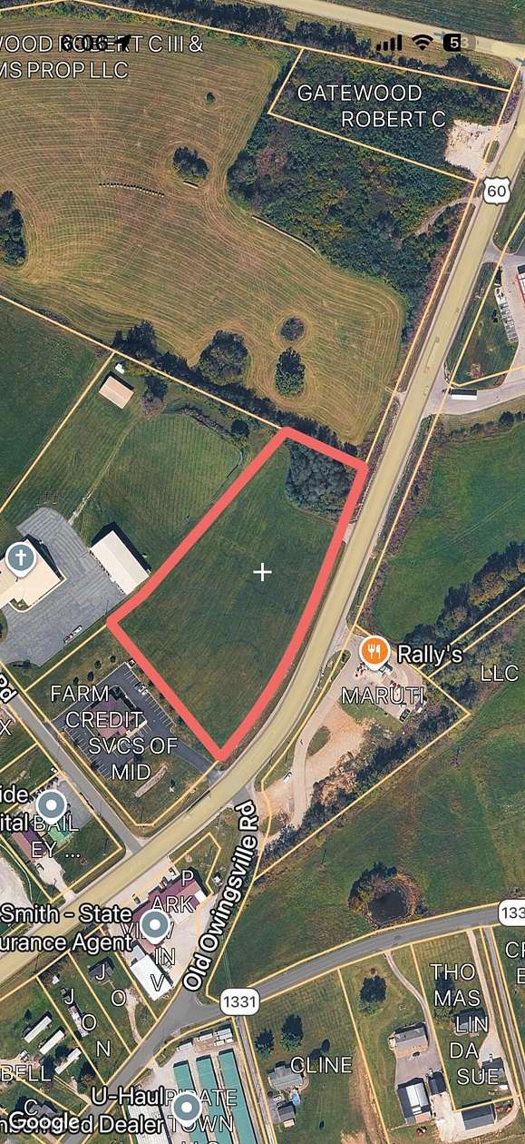 4 Acres of Land for Sale in Mount Sterling, Kentucky