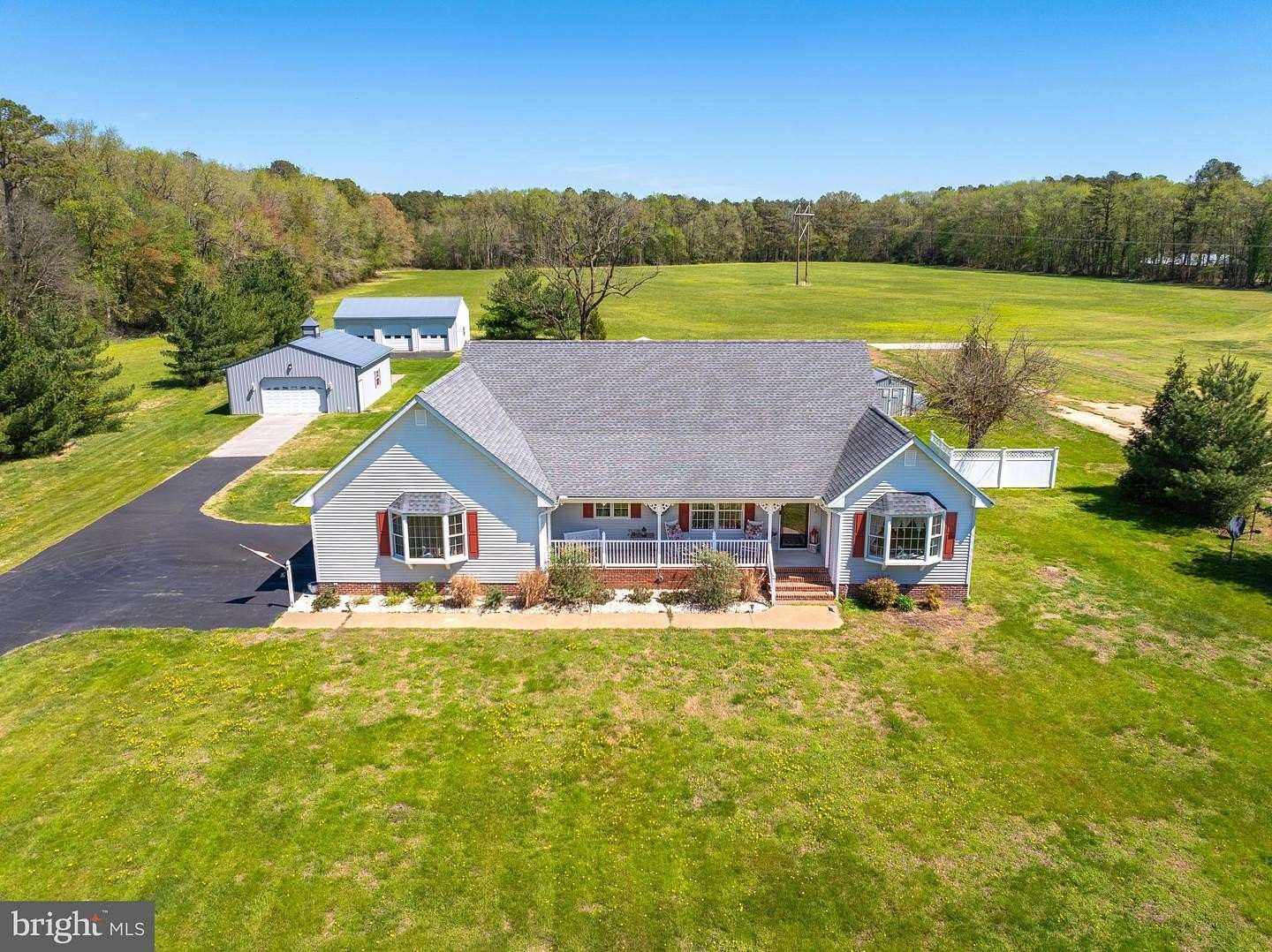 49.3 Acres of Land with Home for Sale in Pocomoke City, Maryland