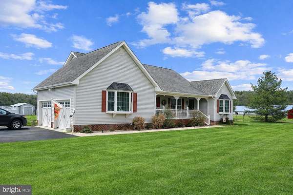 49.3 Acres of Land with Home for Sale in Pocomoke City, Maryland