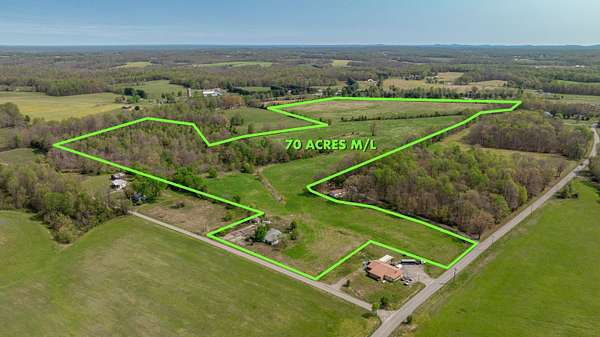 69.9 Acres of Agricultural Land for Sale in Columbia, Kentucky